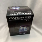 Ovente 1.5L Electric Hot Water Kettle, Glass With Filter, Purple KG83P, Tested Used. Price: $19.95.