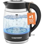 Chefman Electric Kettle, 1.8L 1500W, Hot Water Boiler, Removable Lid For Easy New. Price: $50.38.