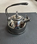 Vintage Chantal Classic Polished Stainless-steel Whistling Tea Kettle 1/2 Qt Used. Price: $109.99.