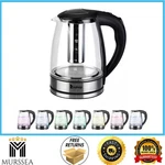 7.5-CUP Glass Electric Kettle W/ Led Lights & Stainless Steel Fast Stylish New. Price: $23.99.