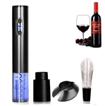Sanmas Electric Wine Bottle Set - Rechargeable With Stand, New. Price: $32.00.