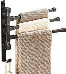 Ello&allo Oil Rubbed Bronze Swing Out Towel Rack For Bathroom Holder Wall Mounte New. Price: $39.58.