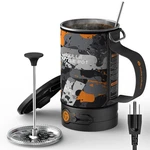 Stoke Voltaics Electric French Press Coffee Maker, 120V Normal, Camouflage New. Price: $167.76.