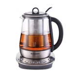 Buydeem K2423 Tea Maker, 316 Stainless Steel Heat Resistant Duran Glass Electric Open. Price: $121.90.