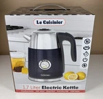 Cuisinier 1.7 Liter Electric Cordless Kettle Auto Shut Off Rapid Boil Nib New. Price: $20.00.