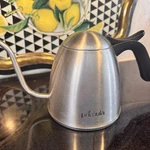Primula Precision Pour Over Kettle Stainless Steel 1.06 Qt. Goose Neck Spout Used. Price: $18.99.