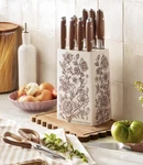 Pioneer Woman Agatha Brown 11 Pieces Knife Set New. Price: $135.00.