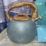 Kettle, 3.0 Liter Belanko Teapot For Stovetops Wood Pattern Handle. A5 New. Price: $37.99.