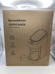 Bonsenkitchen Single Serve Coffee Maker, Brewer For Cup Capsule New. Price: $25.99.