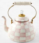 Mackenzie-childs Rosy Check Tea Kettle New Free Shipping Us. Price: $106.75.