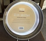 Martha Stewart (mse) 11-IN Stainless Steel Skillet W/ Extension Handle New. Price: $22.95.