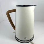 Swan Nordic Cordless Kettle Rapid Boil 1.7L Cotton White Auto Off SK14610WHTN Used. Price: $36.36.
