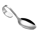 Luxshiny Stainless Steel Curved Handle Spoon 5.39 13.70X4.30X4.00CM, Silver New. Price: $16.31.