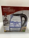 Brentwood Glass Kettle KT-1900BK Black Silver Electric New. Price: $34.99.