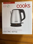 Cooks Electric Tea Kettle Cordless 1.7L. New Box. Free Shipping.. Price: $49.99.