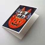 Caroline's Treasures Jack Russell Terrier Halloween Greeting Cards Pack Of 8 New. Price: $16.99.
