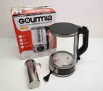 Gourmia Precision Brew GDK2375 1.7L Electric Glass Kettle Used. Price: $54.99.