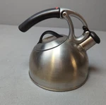 Oxo Uplift Tea Kettle 18/8 Stainless Steel 2 QT/1.9 Good Grips Stovetop Used. Price: $22.89.