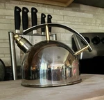 Vintage Chantal SL37 Stainless Steel Whistle Tea Kettle - 1.5 Quart Used. Price: $38.00.