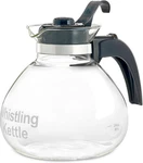 Borosilicate Glass Stove Top Whistling Tea Kettle 12 CUP/48OZ Capacity Bpa-f New. Price: $36.78.