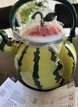 Supreme Enameled Steel 1.6 Quart Watermelon Stovetop Kettle Open Package A1 New. Price: $100.00.