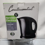 Continental Electric Tea Kettle Liter Black Cordless Jug Auto Shut Off New. Price: $19.90.