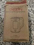 Dezin Electric Tea Kettle - DZ350 355 1.5 Brand New! Open Box!. Price: $27.00.