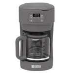 Haden Chelsea 10 Cup Digital Drip Coffee Maker With Glass Carafe, Grey & Chrome New. Price: $89.99.