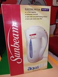 Sunbeam Aqua Vu Electric Kettle Big 1.7 Liter Model KJX17 Used. Price: $20.25.