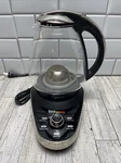 Capresso Tea C100 6 Cup 48 Oz Temperature Controlled Electric Glass Water Kettle Used. Price: $129.99.