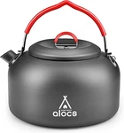 Alocs 1.4L Kettle Teapot, Portable Camping Coffee Hard-anodized Aluminum New. Price: $31.14.