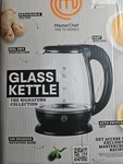 Masterchef Glass Electric Kettle 1.8L Fast Boil 360 Base Auto Shutoff New Open. Price: $15.00.