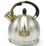 Food Grade Stainless Steel Stovetop Whistling Tea Kettle, 5LAYER Base, 2.64 Qt New. Price: $30.71.