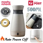 Morphy Electric Kettle Portable Travel Light Water Boiller Stainless Steel 500ML Brand. Price: $75.28.