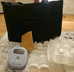 Ameda Mya Joy Plus Breast Pump Portable Electric W/ Bag & Tubing Open Box Tested New. Price: $59.49.