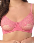 Le Myst 8246 Lace Allure Unlined Underwire Demi Bra Blossom 36C Nwt New. Price: $20.00.
