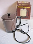 World Electric Cup Hot Pot Brown Enameled Aluminum Model WNEP-4C New. Price: $18.19.