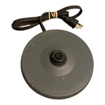 Toastess DLJK-459 Silver 1.8 Qts Cordless Electric Kettle Power Base Part Only Used. Price: $9.59.