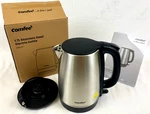 Comfee 1.7L Stainless Steel Electric Kettle CEKS002 New Open Box 1500W Auto Off. Price: $37.88.
