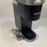 Keurig K-mini Plus Single Serve K-cup Pod -matte Black W/strong Button Tested Used. Price: $29.99.