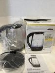 Bella 1.7 Liter Glass Electric Kettle New. Price: $24.99.