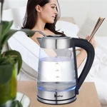 Zokop Durable 2.5L Electric Glass Water Kettle Tea Boiler Kitchen 1100W New. Price: $22.99.