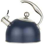 Viking 2.7QT Stainless Steel Teapot Slate Blue Whistling Kettle With Glass Lid New. Price: $127.90.