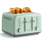 Buydeem DT640 Retro Slice Toaster, 7 Shade Settings, Extra Wide 1.5'' Slots... New. Price: $122.80.