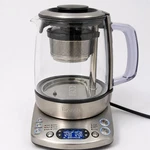 Breville BTM800XL One-touch Tea Maker 1500W Glass Kettle W/ Basket Works Used. Price: $209.99.