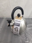 New Primula Stewart Whistling Stovetop Tea Kettle Food Grade Stainless Steel Open. Price: $22.95.