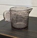 Cwc Cook With Color Glass Measuring 33OZ 4 Cups Brown Floral New. Price: $23.00.