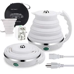 Upgrade Travel Kettle, Shineme Food Silicone Dual Voltage 110-220V New. Price: $70.99.