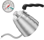 Gooseneck Kettle With Thermometer - 40OZ Premium Stainless Steel Pour Over Coffe New. Price: $43.32.