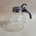 Vintage Gemco Glass 8 Cup "the Whistler" Whistling Tea Kettle/excellent Used. Price: $19.97.